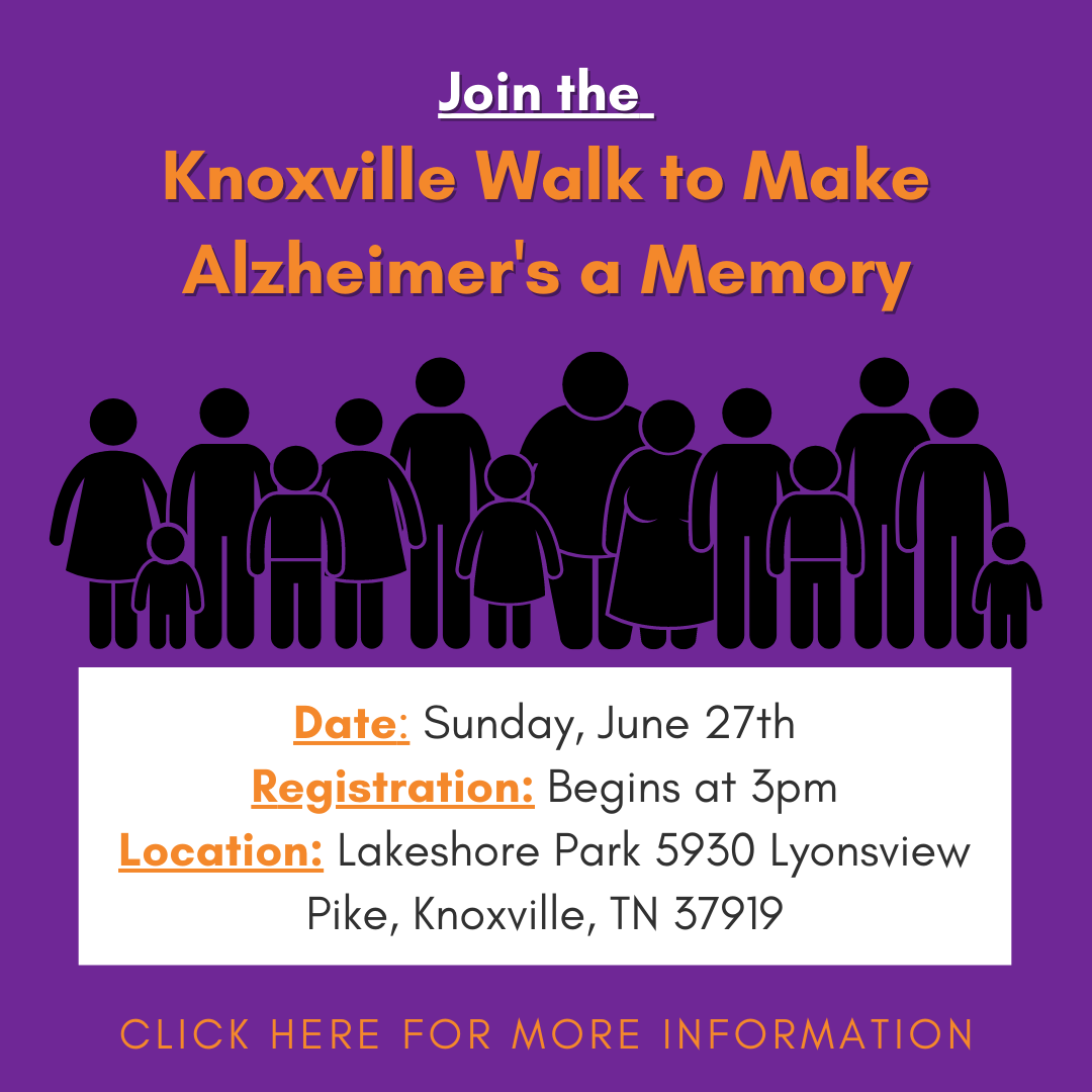 Knoxville Walk to Make Alzheimer's a Memory