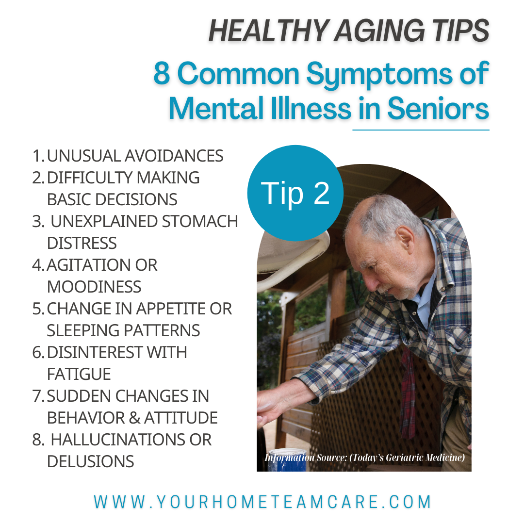 8 COMMON SIGNS OF MENTAL ILLNESSES IN SENIORS