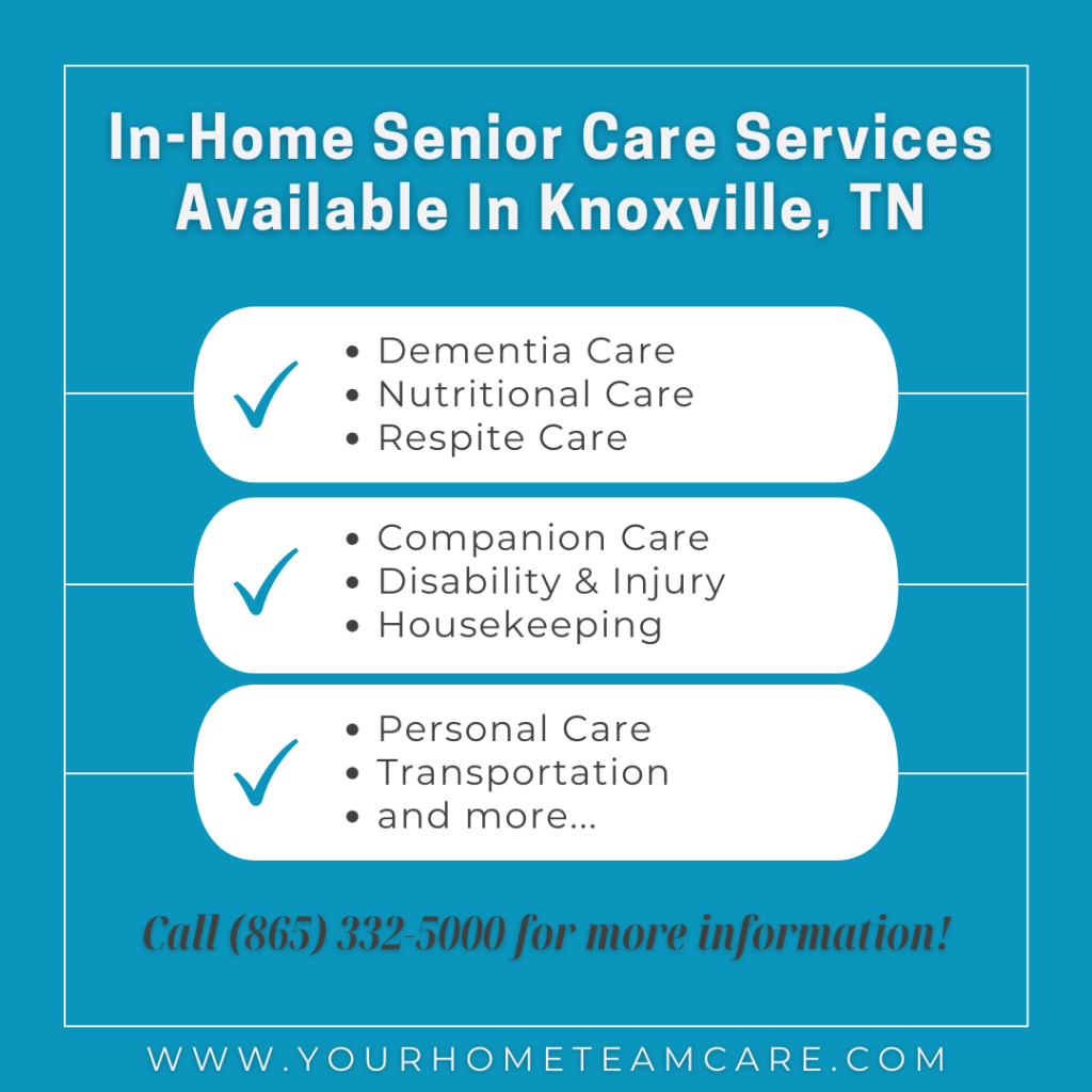 In-home senior are services available in knoxville TN