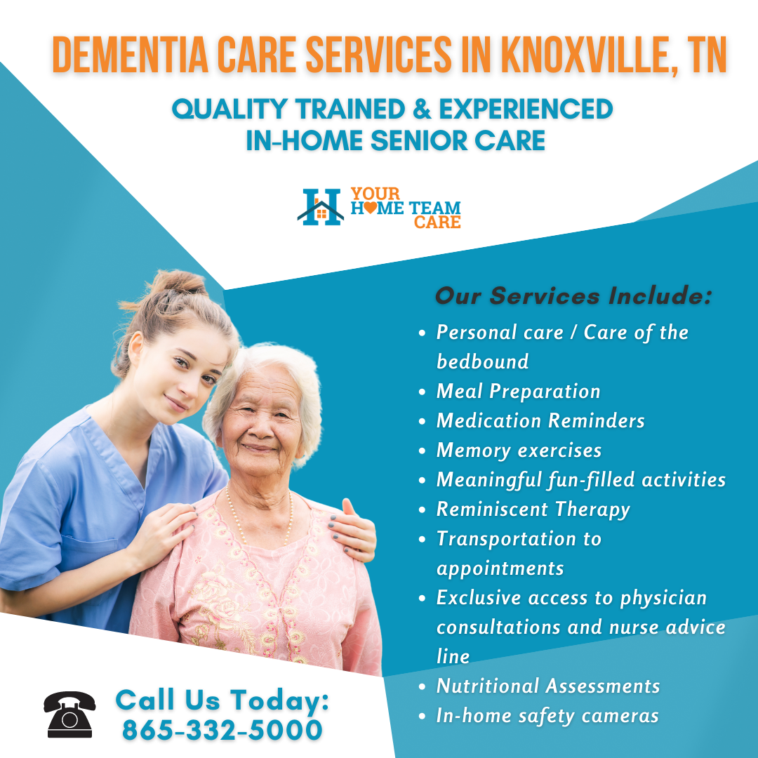 Alzheimer's Services available in Knoxville, TN by Your Home Team Care - Alzheimer's Disease
