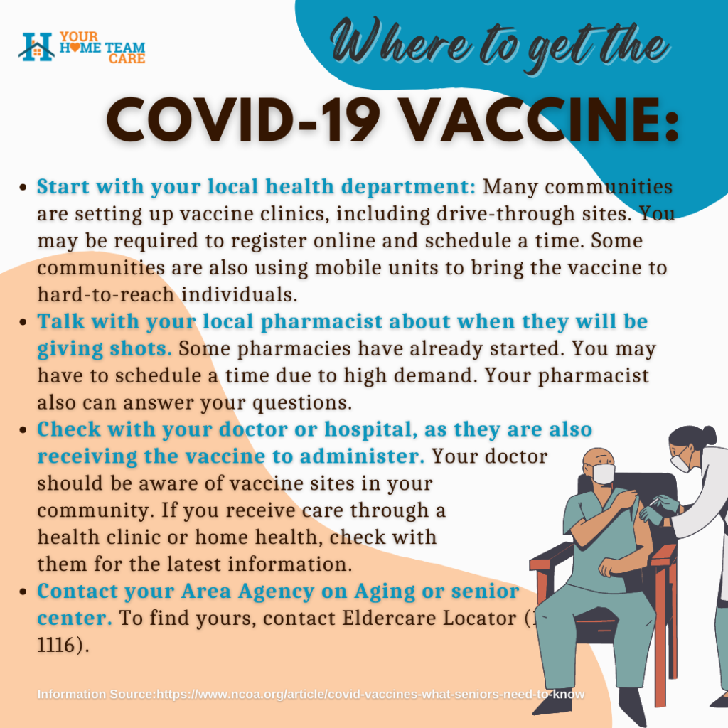 Where can seniors get the covid-19 vaccine