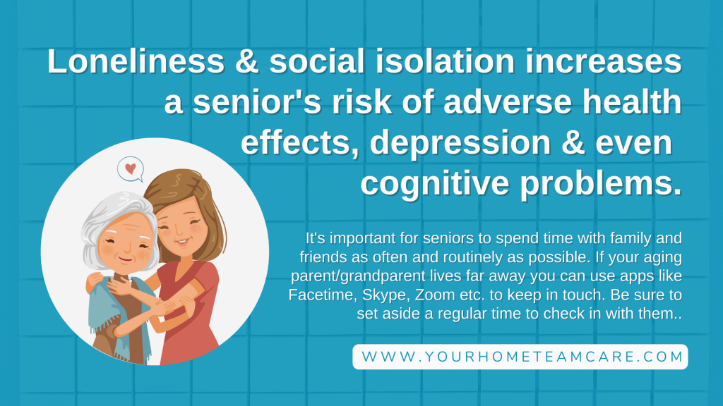 Loneliness and social isolation in seniors