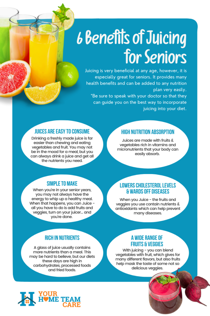 6 benefits of juicing for seniors