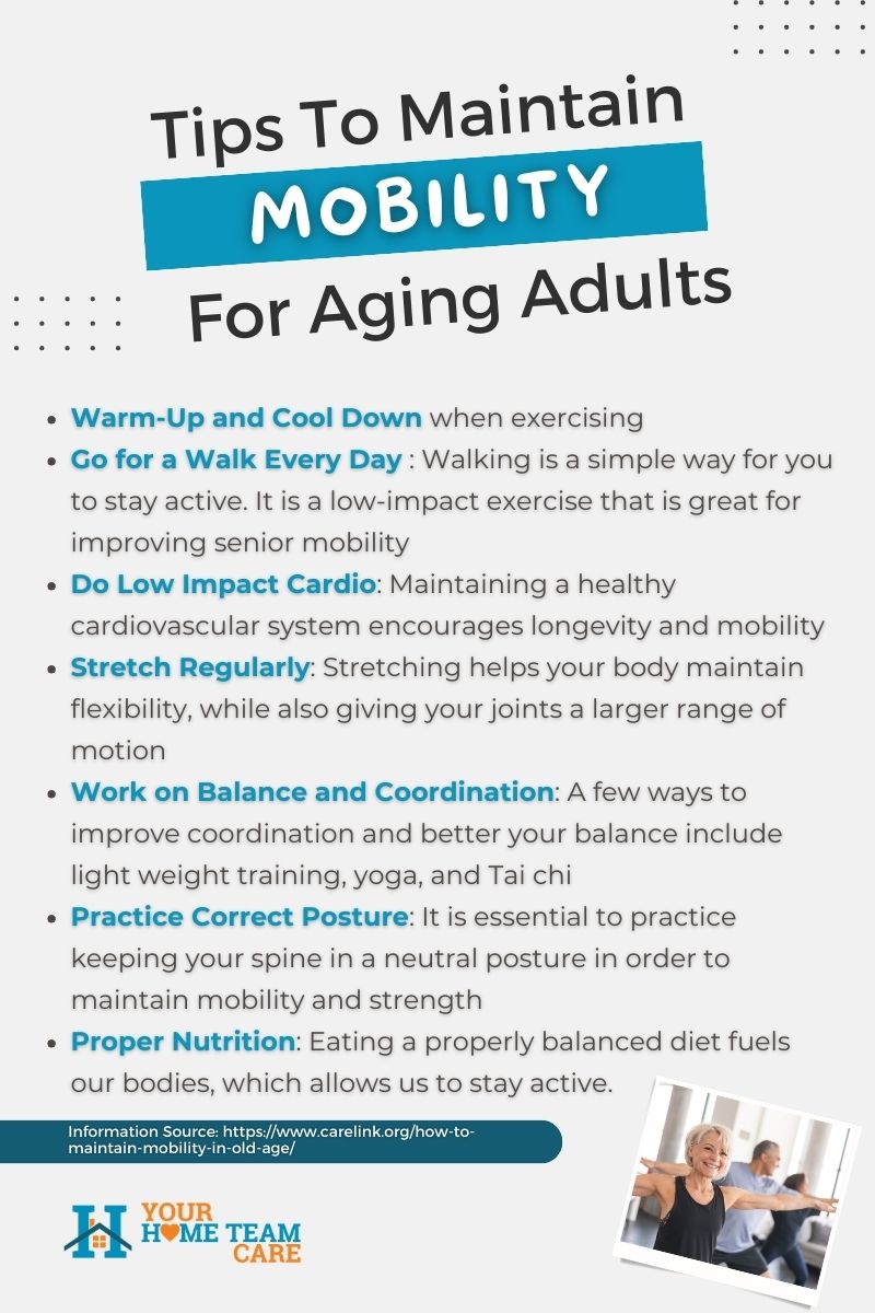 mobility tips for seniors