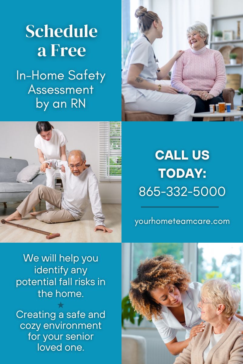 Fall Prevention - In Home Safety Assessment Conducted by An RN- Your Home Team Care